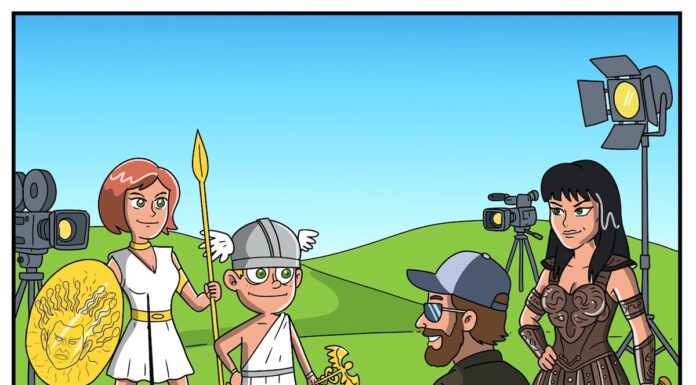 Xena Warrior Princess Comic Olympian Gods