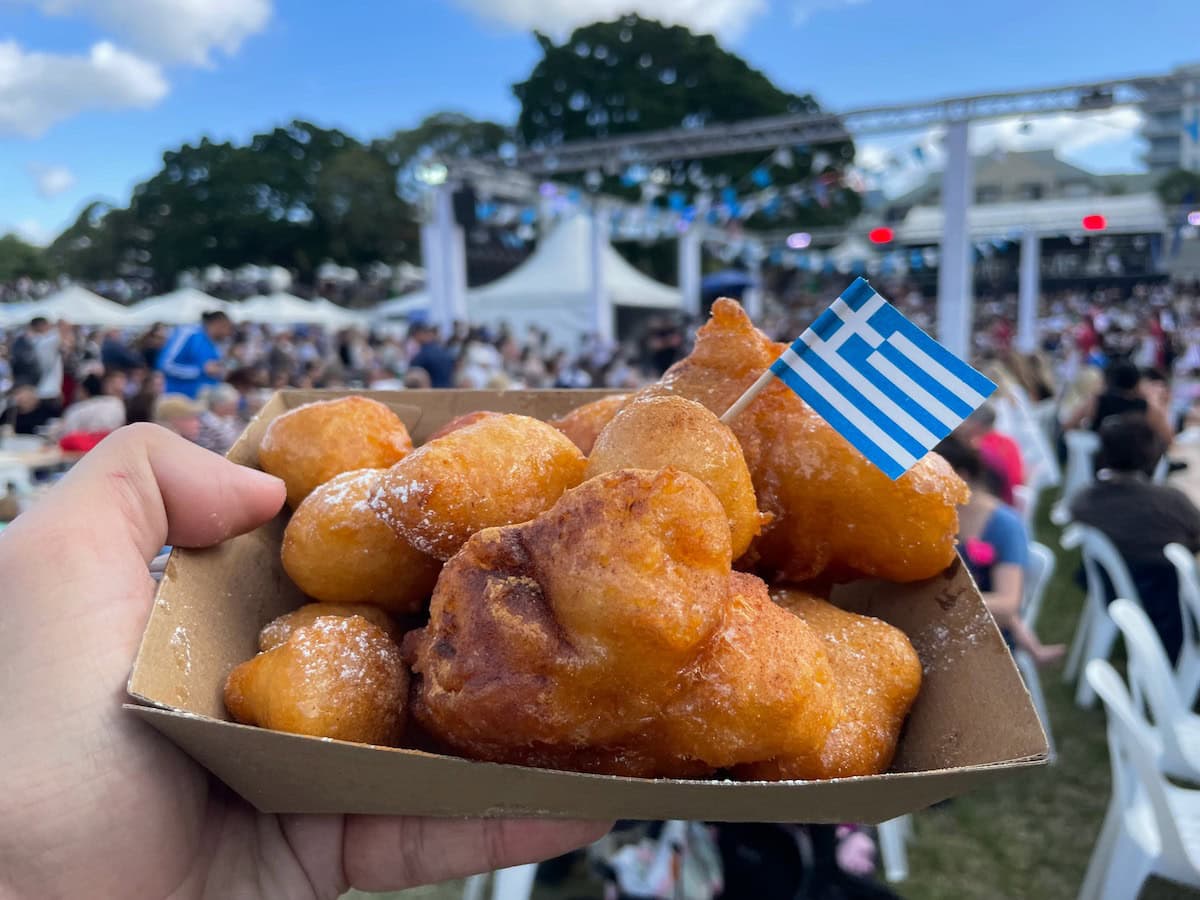 Loukoumades Cretan Association of QLD Paniyiri Greek Festival