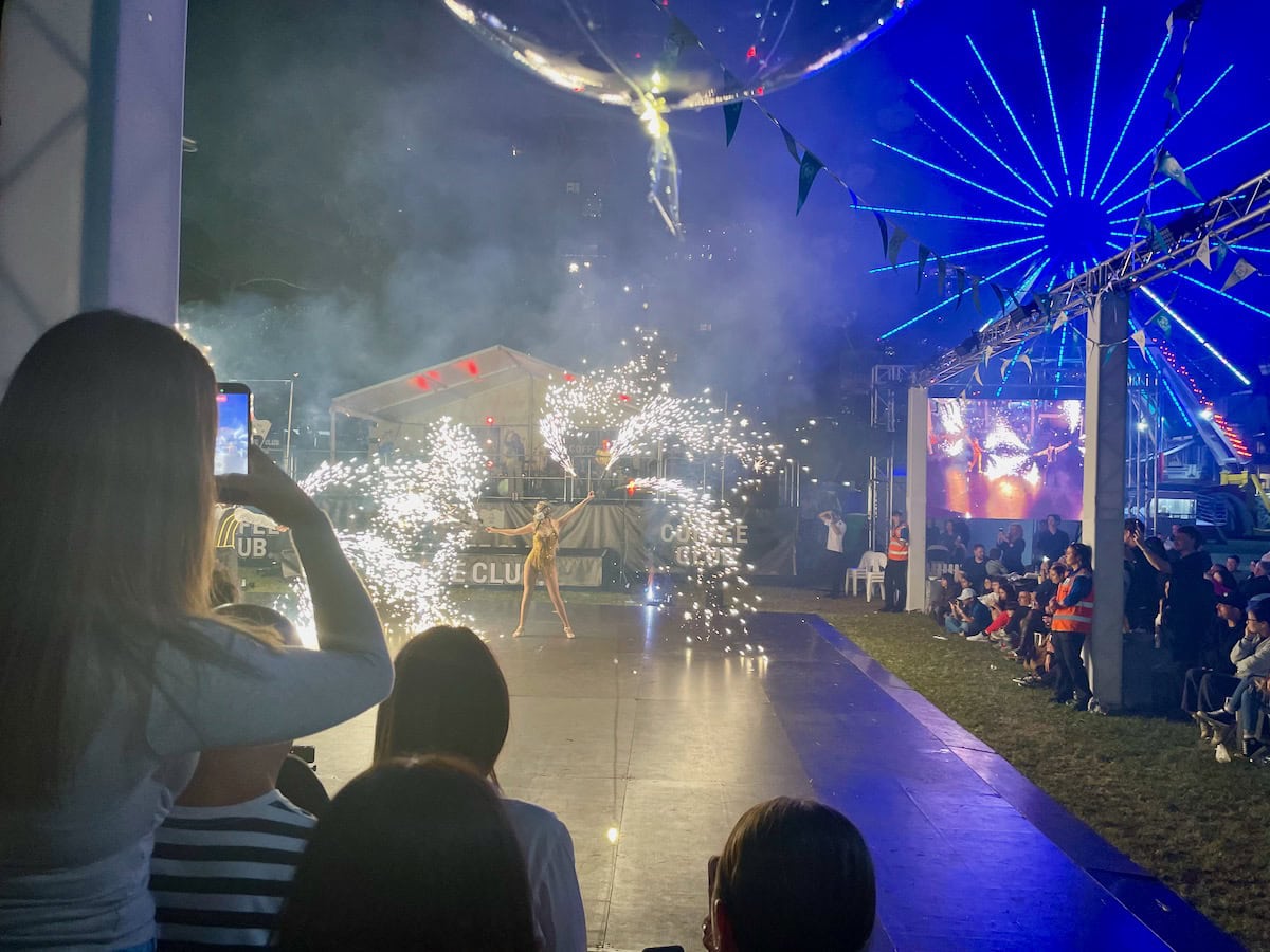 Pyrotechnics Show Flux Entertainment Paniyiri Greek Festival