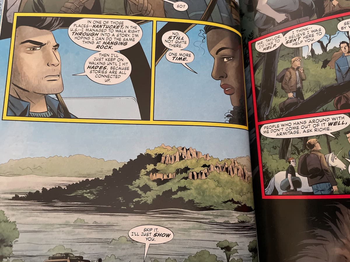 The Unwritten Vol 8 Hanging Rock Hades Connection