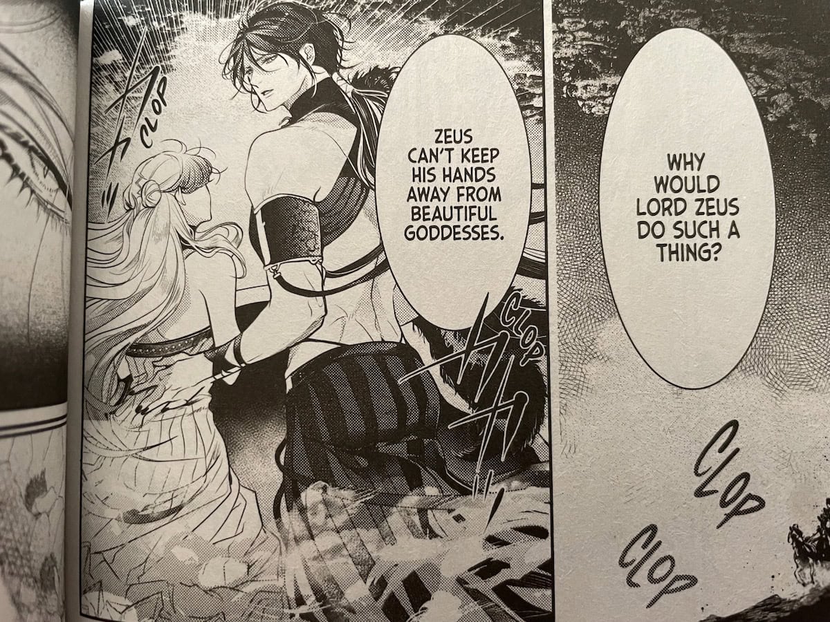Zeus Don't Hold Back Lord Hades Manga
