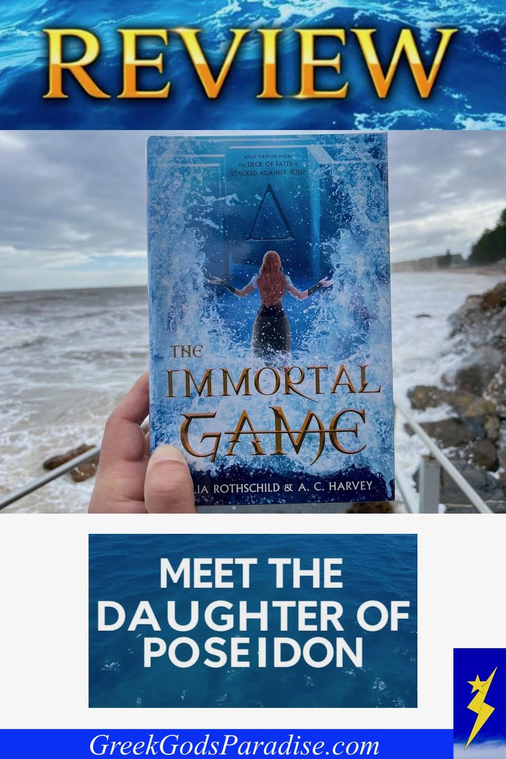 Book Review The Immortal Game Daughter of Poseidon