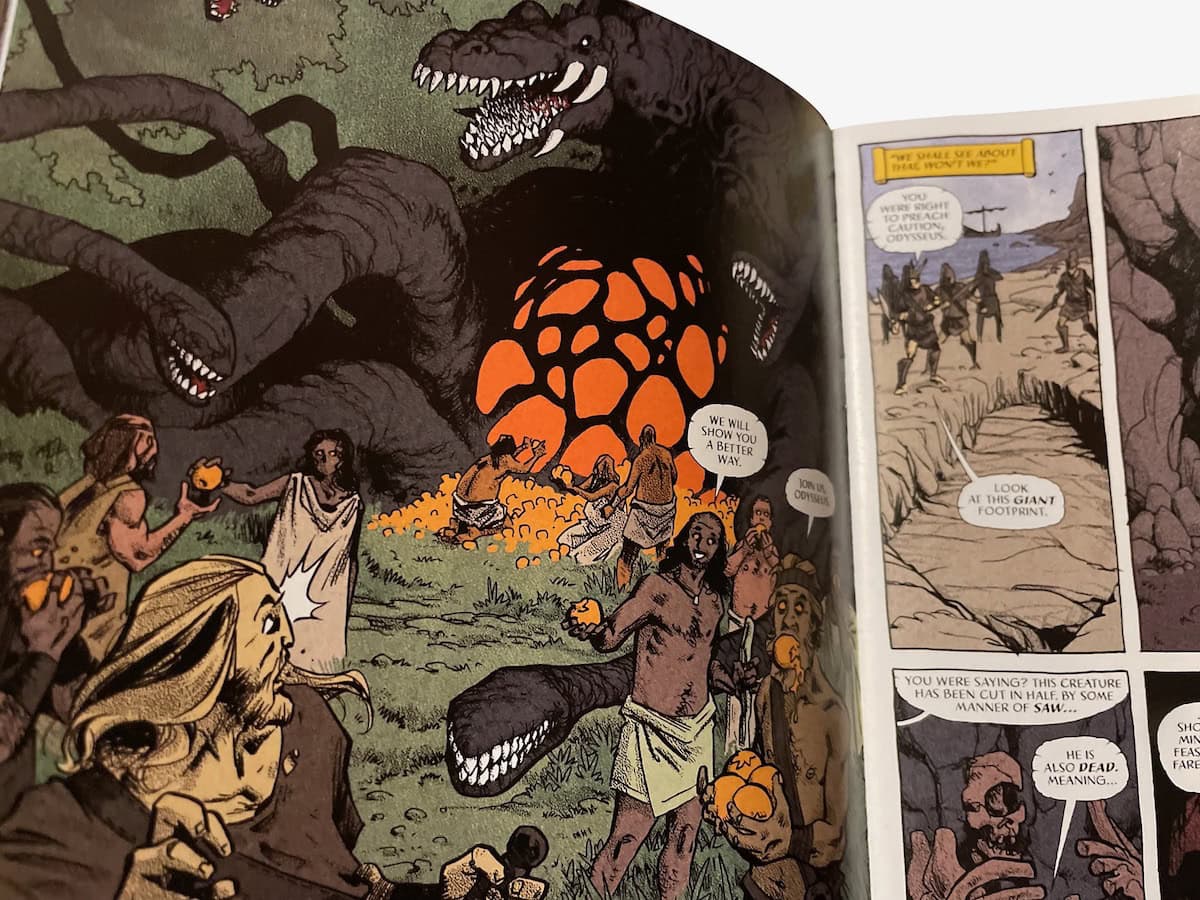 Godzilla's The Odyssey Comic Lotus Eaters