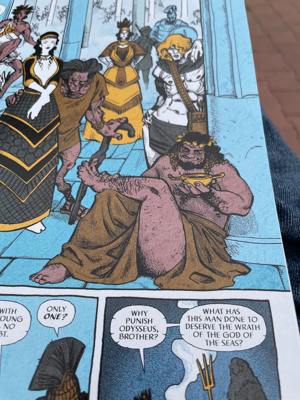 Godzilla The Odyssey Comic Olympian Gods