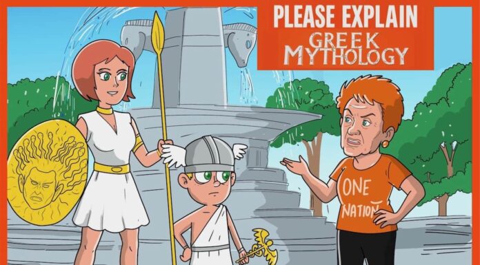 Pauline Hanson Please Explain Greek Mythology Comic