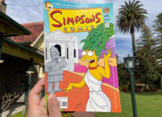 Simpsons Comic 70 Greek to Me