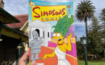 Simpsons Comic 70 Greek to Me