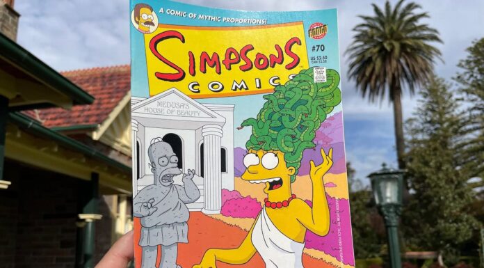 Simpsons Comic #70: A Greek Mythology Adventure Simpsons Comic 70 Greek to Me