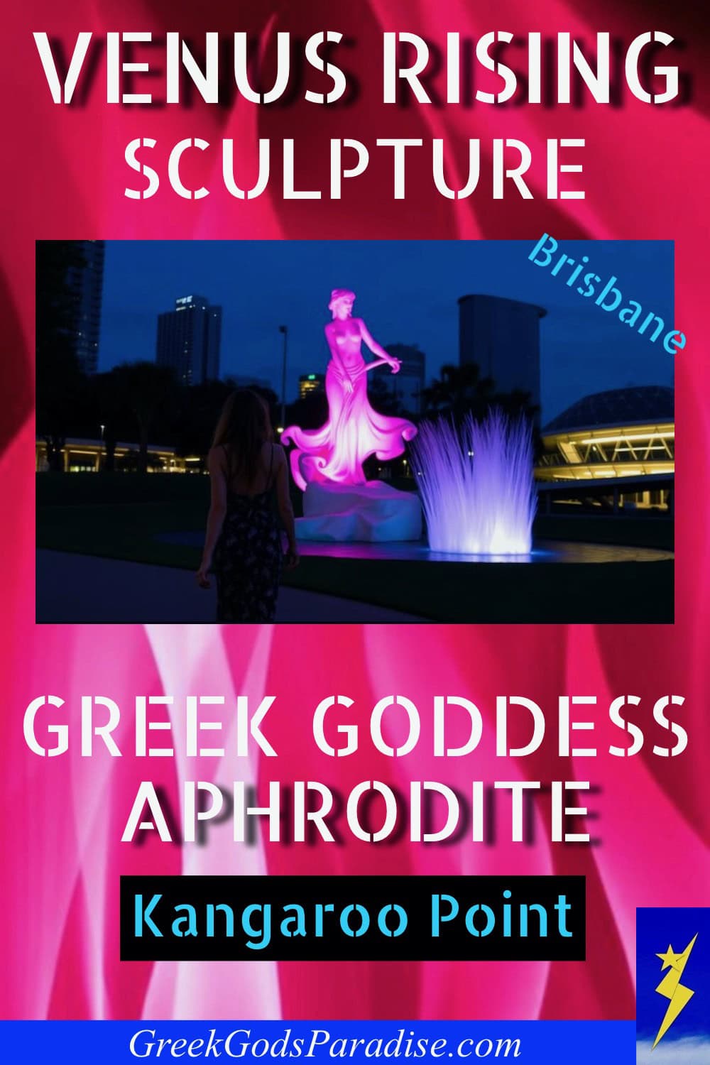 Venus Rising Sculpture Brisbane Greek Goddess Aphrodite Kangaroo Point