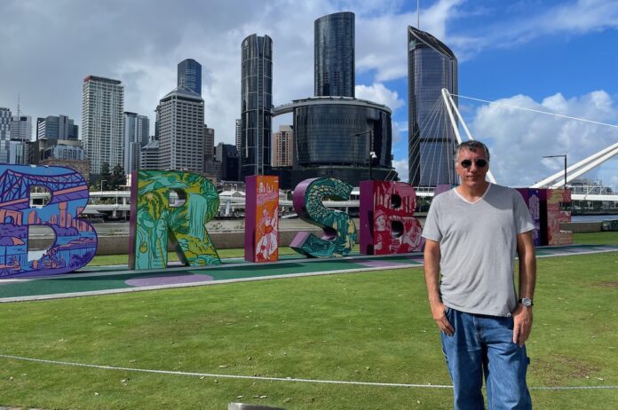 Brisbane Sign South Bank Walk