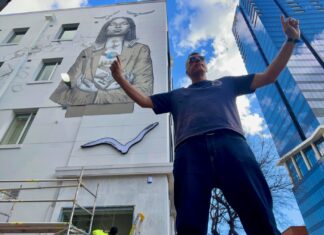 Greek Artist Skitsofrenis Mural Adelaide Australia