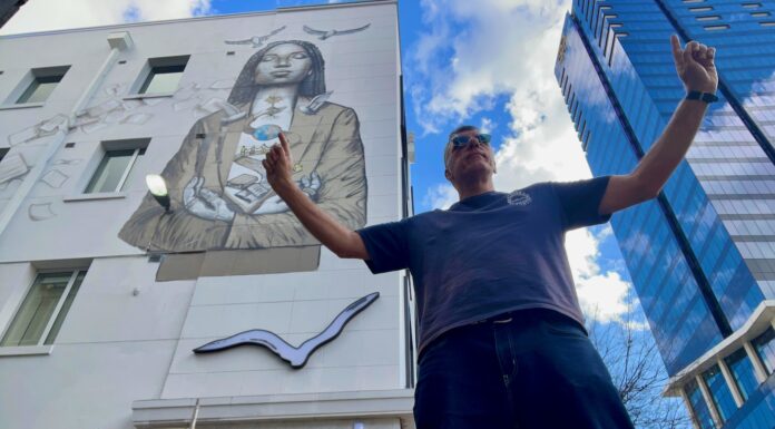 SKITSOFRENIS Murals in Adelaide: Australia’s First Mural by the Greek Artist Greek Artist Skitsofrenis Mural Adelaide Australia