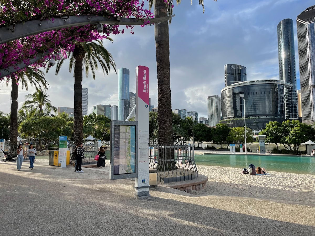 South Bank Beach Brisbane