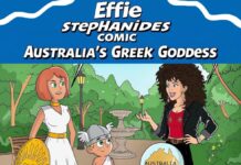 Effie Stephanides Comic: Australia’s Greek Goddess Effie Stephanides Comic Greek Goddess Mary Coustas Actress Comedian Australia