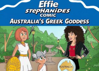 Effie Stephanides Comic Greek Goddess Mary Coustas Actress Comedian Australia