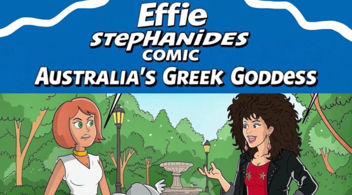 Effie Stephanides Comic Greek Goddess Mary Coustas Actress Comedian Australia