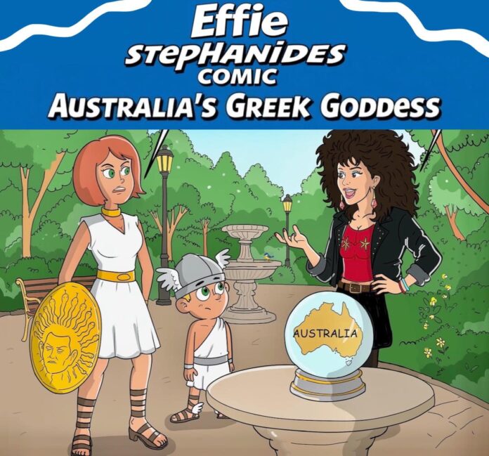 Effie-Stephanides-Comic-Greek-Goddess-Mary-Coustas-Actress-Comedian-Australia Effie Stephanides Comic Greek Goddess Mary Coustas Actress Comedian Australia