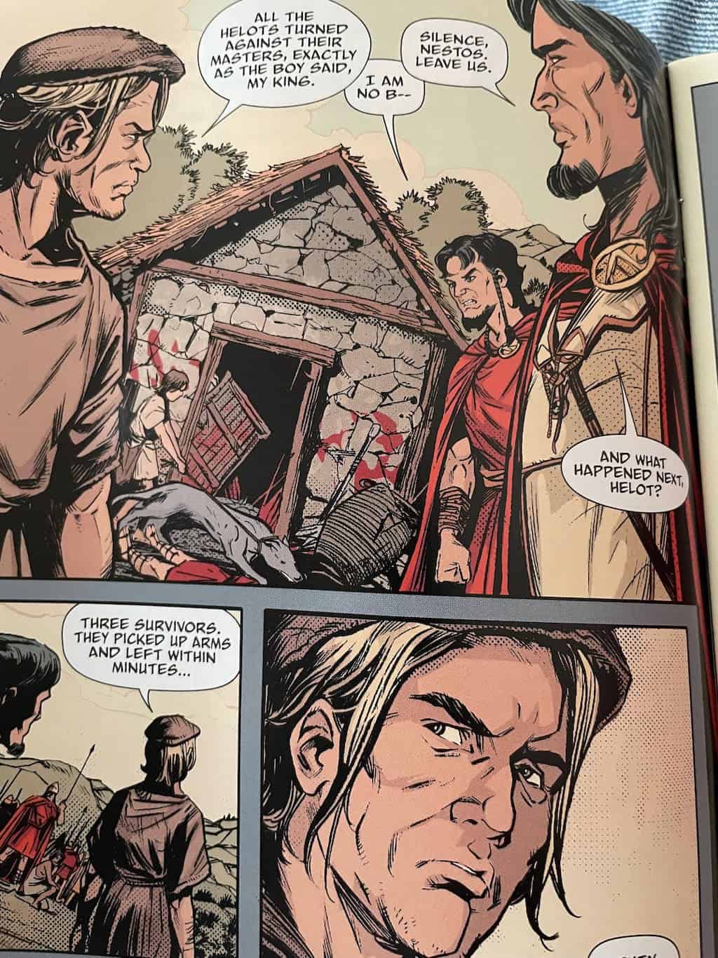 Helots Sparta Comic Scene Three