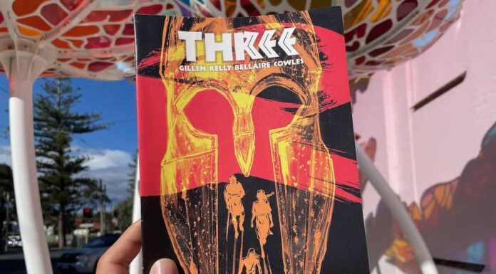 THREE Comic Review: Spartan Warriors Three Comic Issue 1