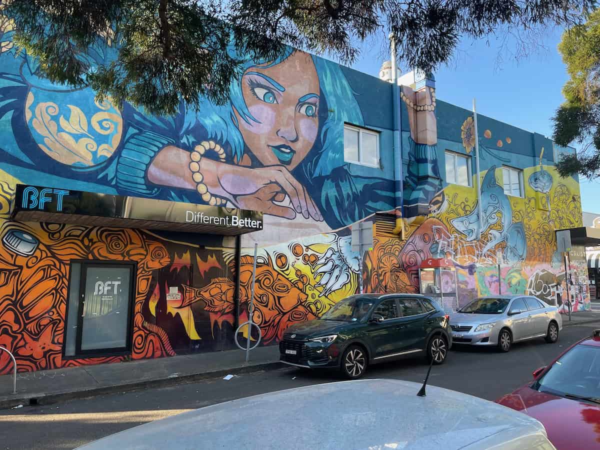 A Rising Tide Mural Newtown Sydney