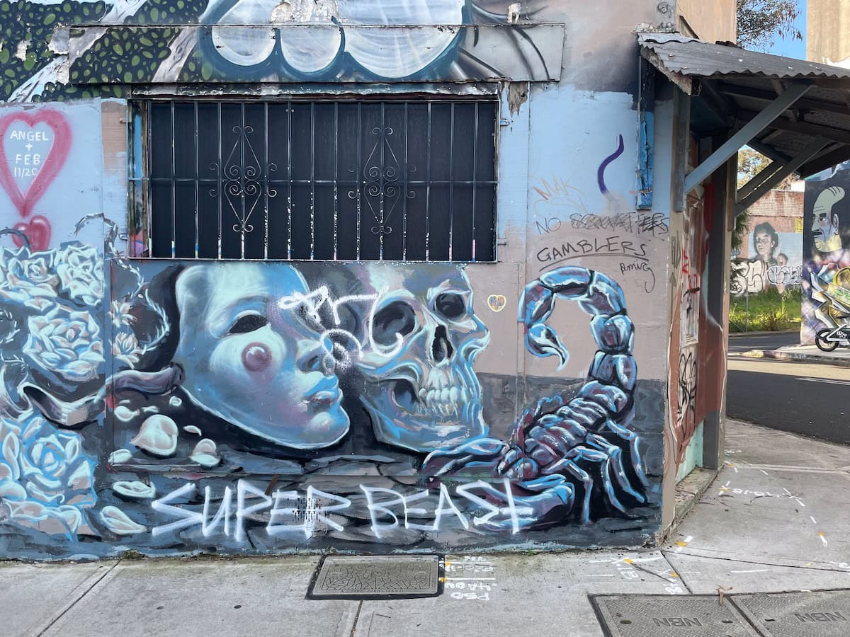 Super Beast Mural Newtown Street Art Sydney