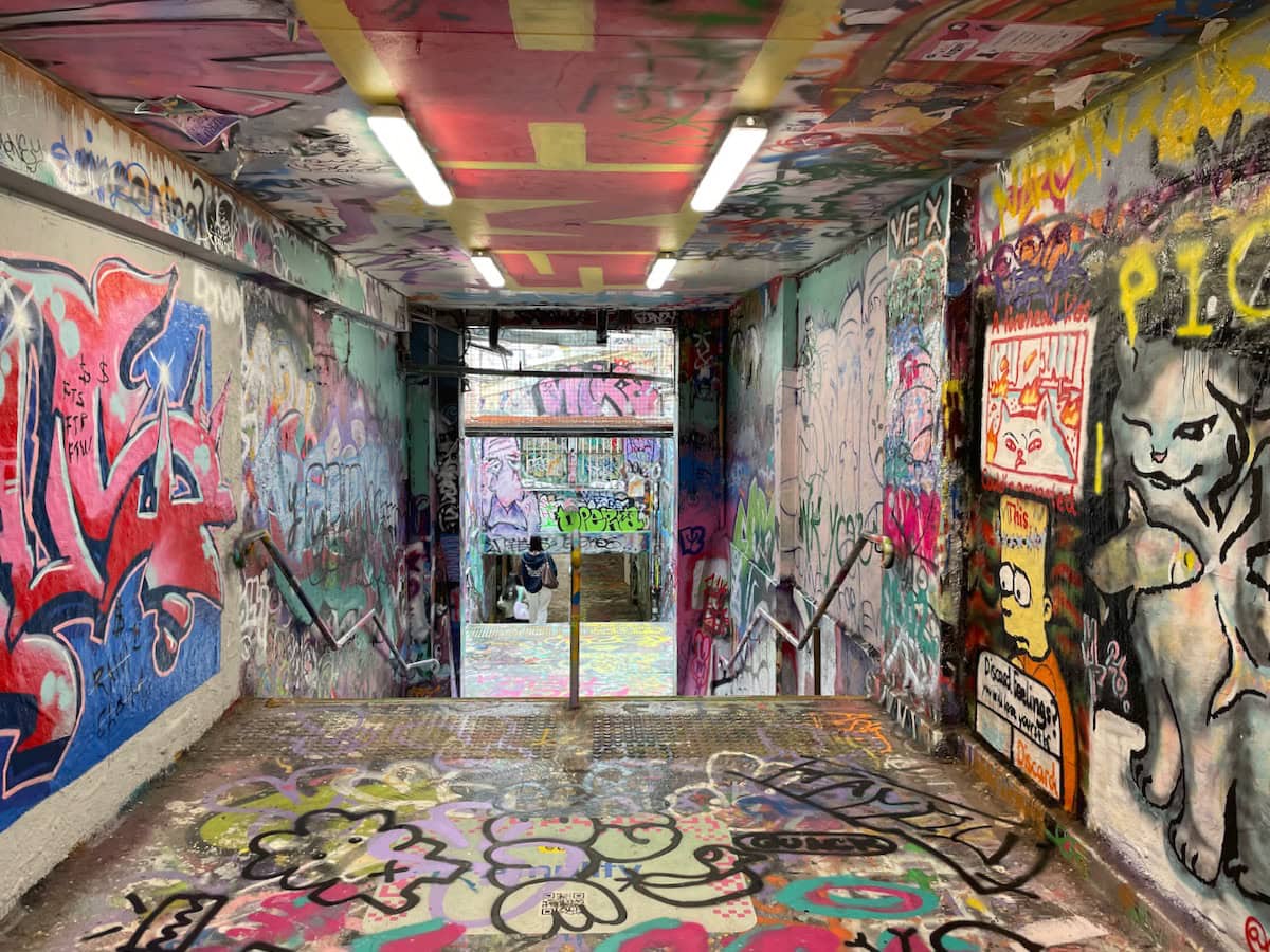 University of Sydney Graffiti Tunnel